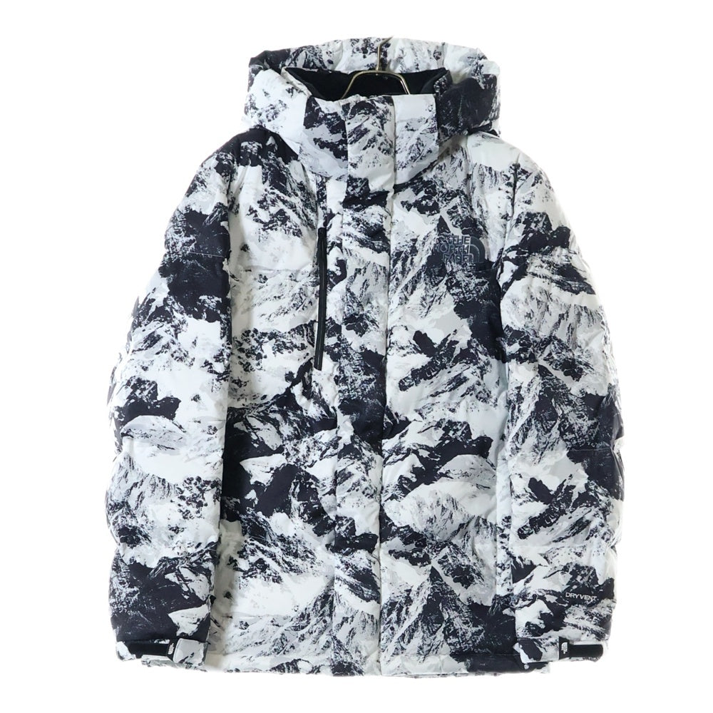 THE NORTH FACE(ザノースフェイス) NOVELTY CHALLENGE AIR DOWN JACKET NJ2DN73A ノベルティ チャレンジ エアー ジップアップ フーディーダウン ジャケット ホワイト/ブラック