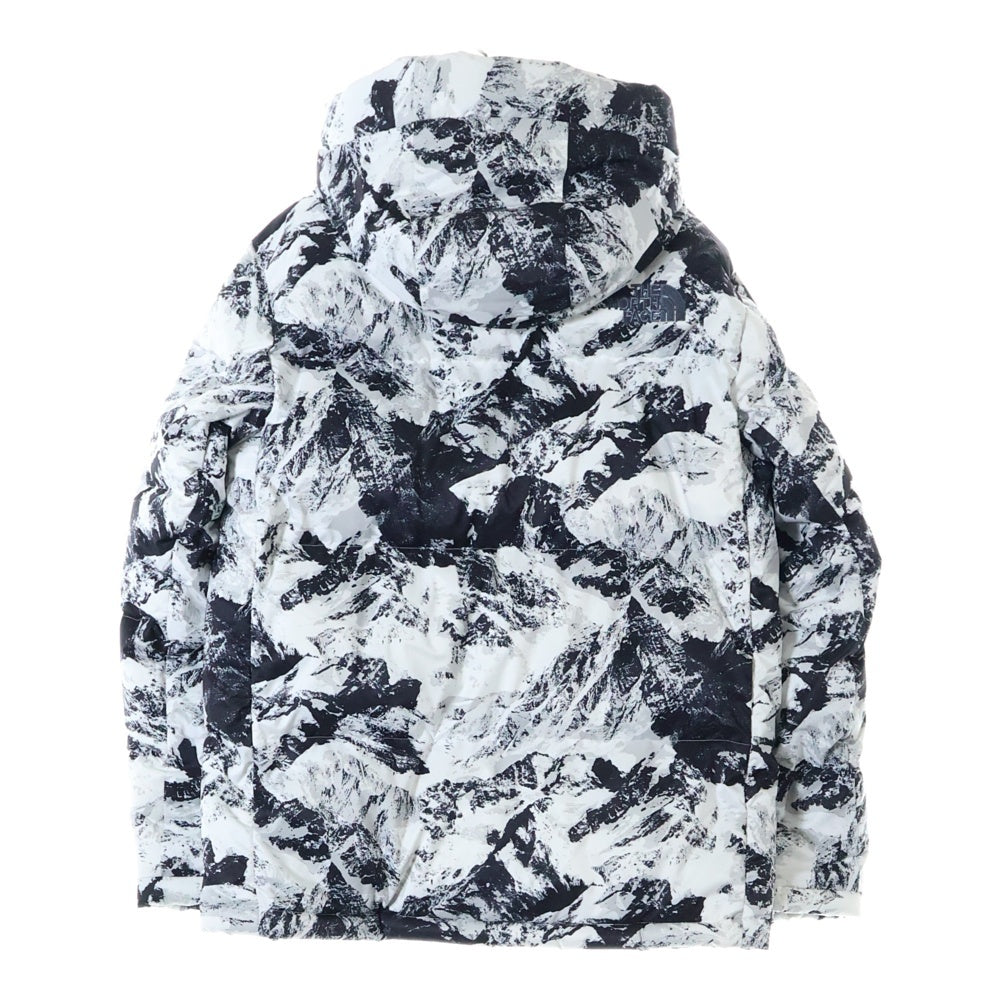 THE NORTH FACE(ザノースフェイス) NOVELTY CHALLENGE AIR DOWN JACKET NJ2DN73A ノベルティ チャレンジ エアー ジップアップ フーディーダウン ジャケット ホワイト/ブラック