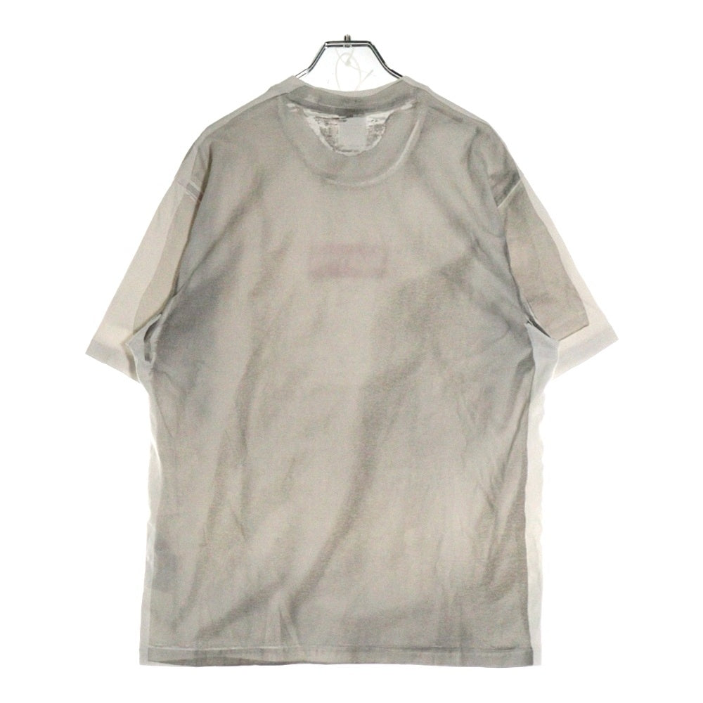 SUPREME(シュプリーム) 24SS ×MM6 Maison Margiela Box Logo Tee エムエムシックスメゾンマルジェラ ボックスロゴプリント半袖Tシャツ カットソー ホワイト