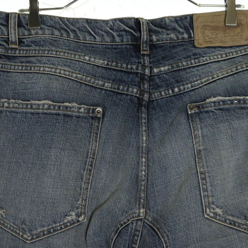 NO/FAITH STUDIOS(ノーフェイスストゥディオス) BASIC USED DENIM ダメージ加工 デニムパンツ