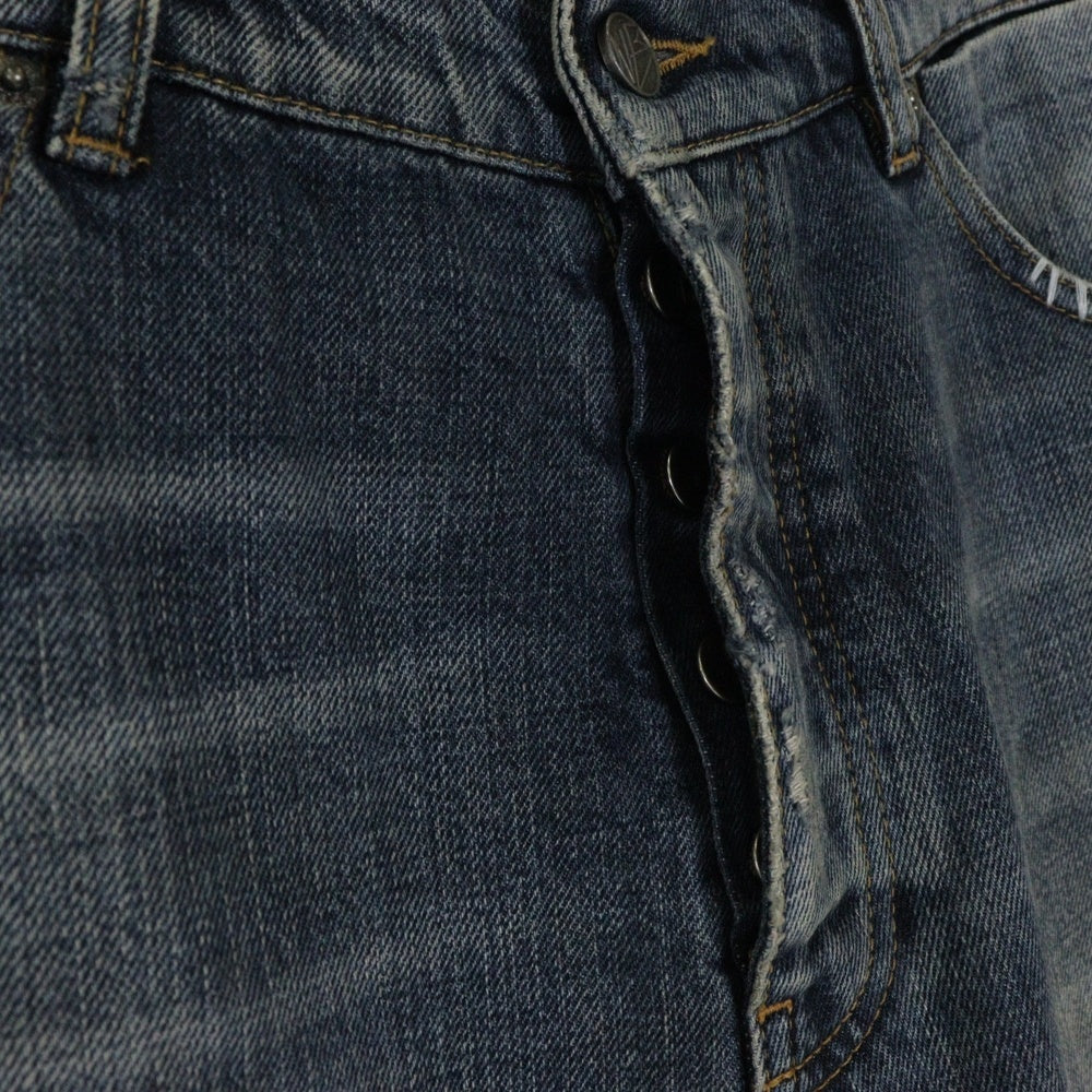 NO/FAITH STUDIOS(ノーフェイスストゥディオス) BASIC USED DENIM ダメージ加工 デニムパンツ