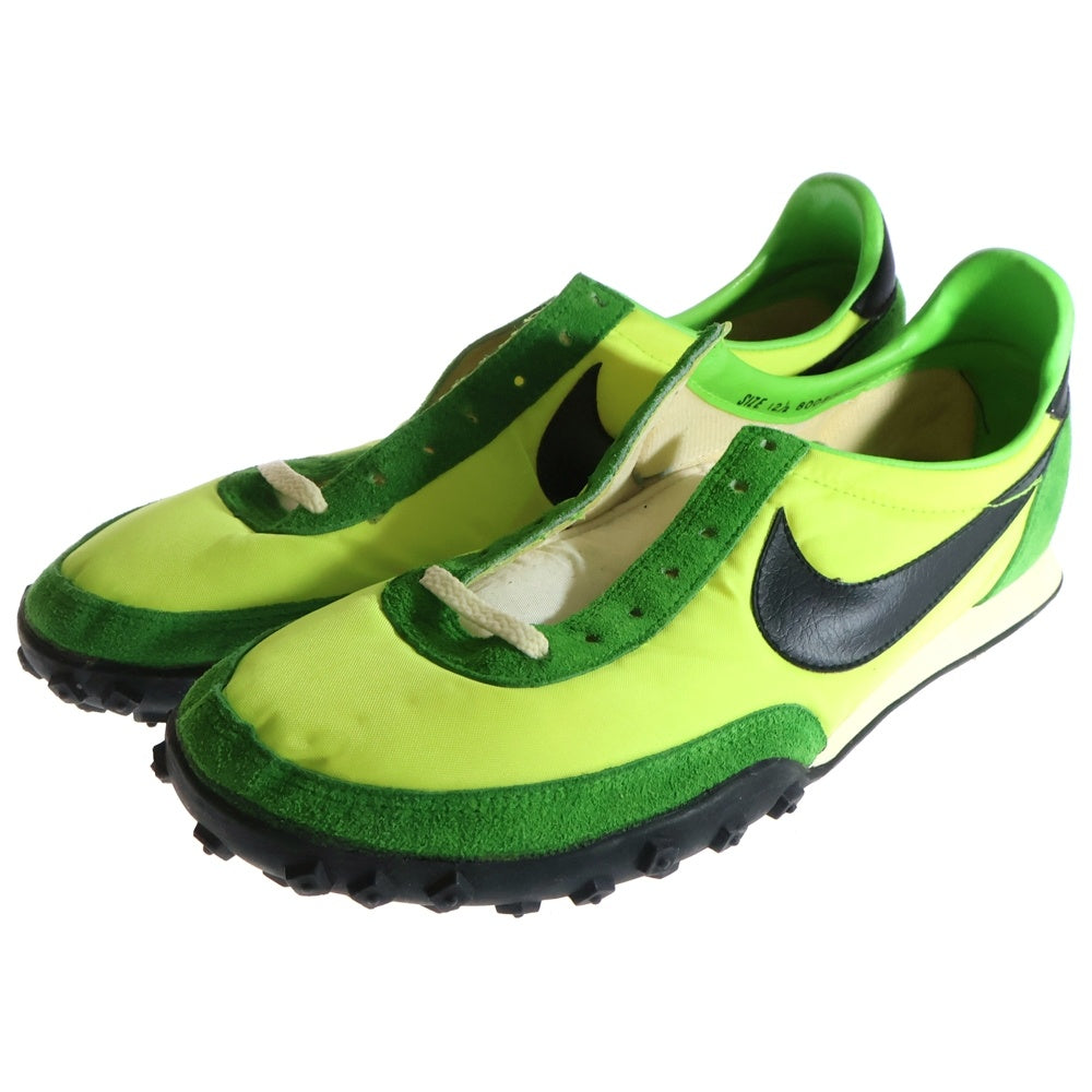 NIKE(ナイキ) 【70's ヴィンテージ デッドストック】 WAFFLE RACER ワッフルレーサー ローカットスニーカー US12.5/30.5cm グリーン/ライムグリーン