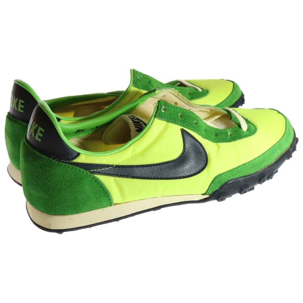 NIKE(ナイキ) 【70's ヴィンテージ デッドストック】 WAFFLE RACER ワッフルレーサー ローカットスニーカー US12.5/30.5cm グリーン/ライムグリーン