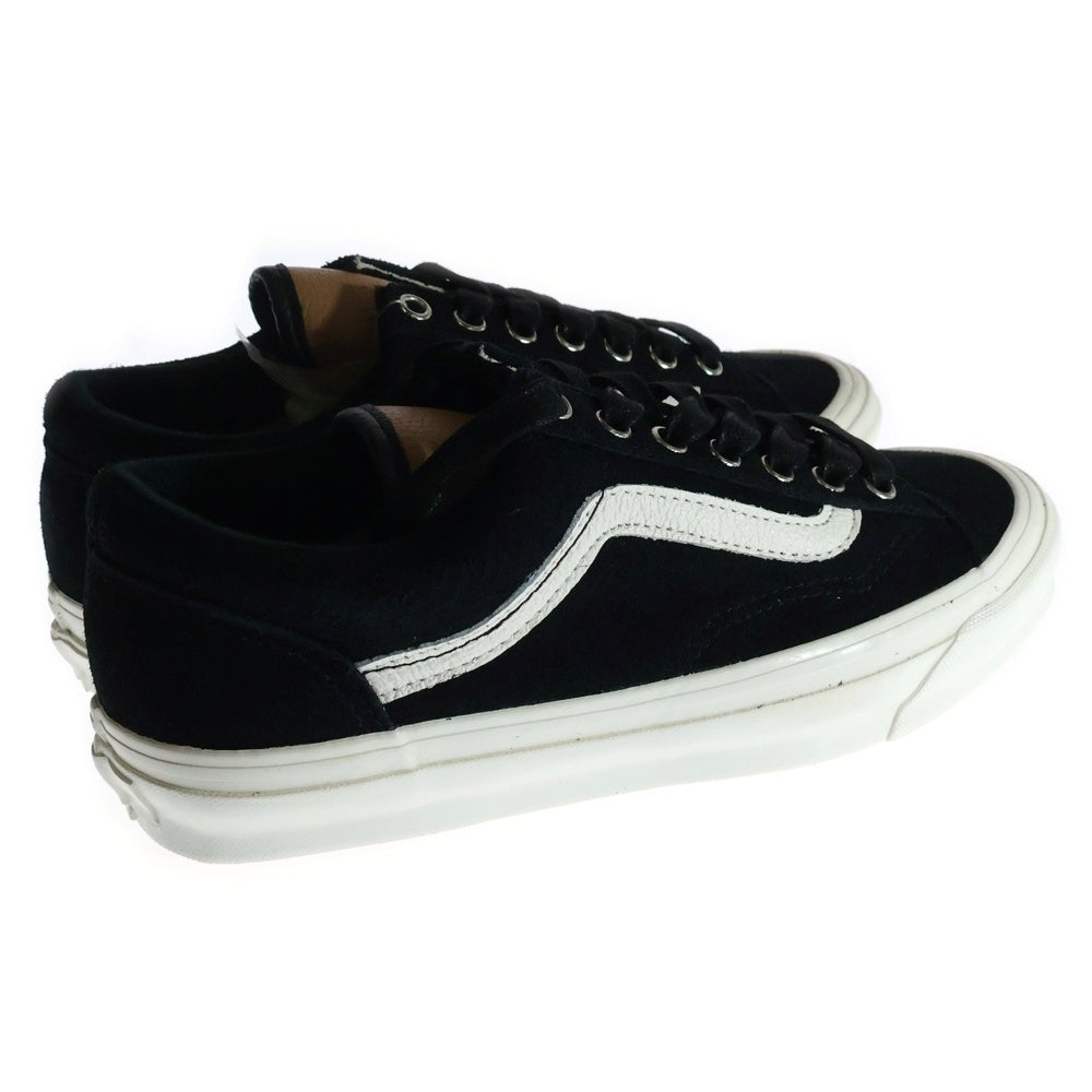 VANS(ヴァンズ) OG STYLE 36 LX BIG FOOT HAIRY SUEDE MACAROON VN000C4RC0B オージースタイル36LXビックフット スウェードローカットスニーカー US6.5/24.5cm