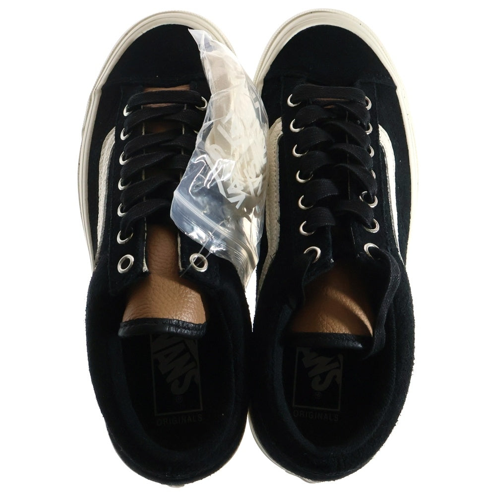 VANS(ヴァンズ) OG STYLE 36 LX BIG FOOT HAIRY SUEDE MACAROON VN000C4RC0B オージースタイル36LXビックフット スウェードローカットスニーカー US6.5/24.5cm