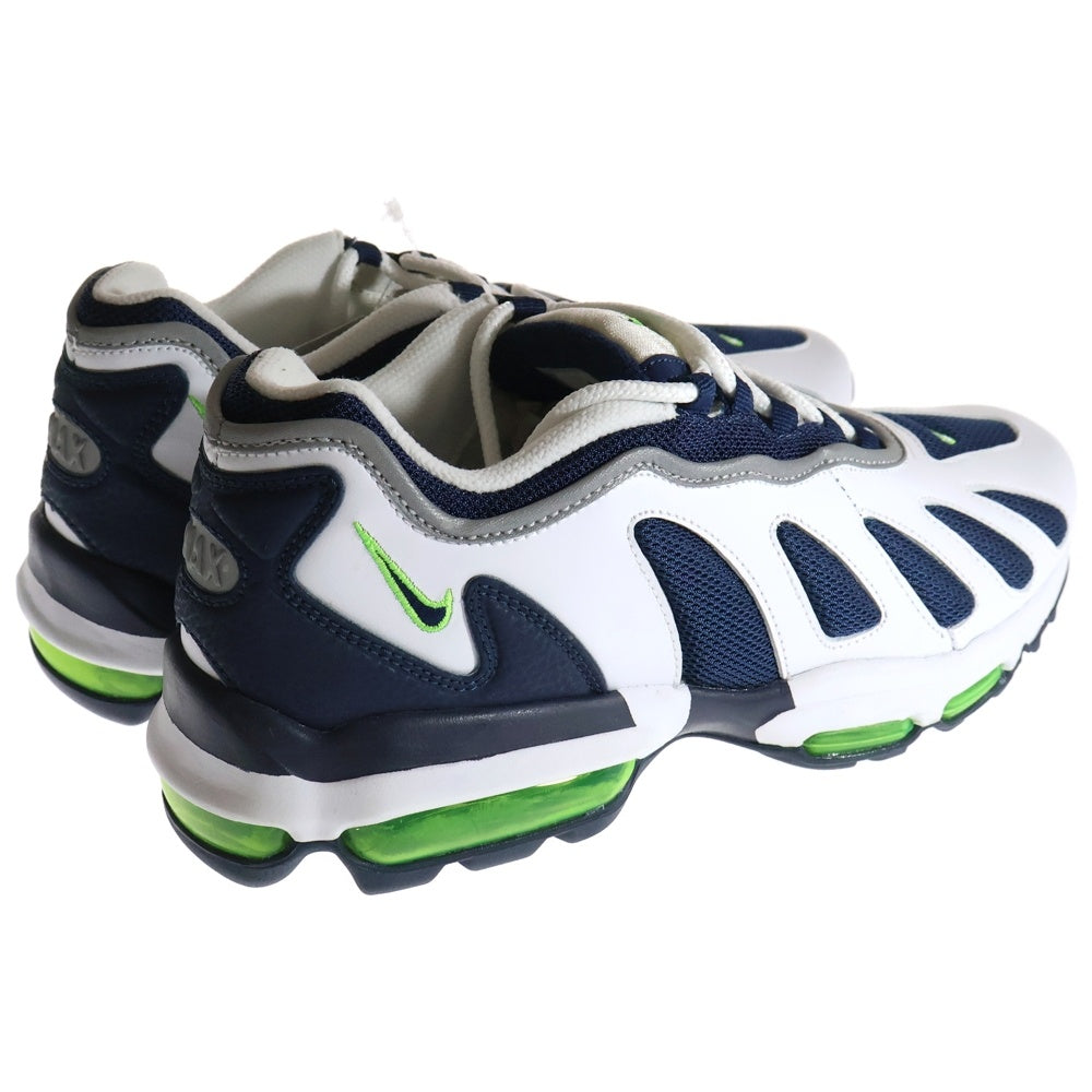 NIKE(ナイキ) AIR MAX 96 XX Obsidian 870165-100 エアマックス96XX オブシディアン ローカットスニーカー ホワイト/ネイビー US8/26cm