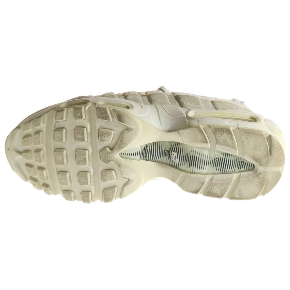NIKE(ナイキ) ×COMME des GAR?ONS AIR MAX 95 WHITE CU8406-100 コムデギャルソン エアマックス95 ローカットスニーカー ホワイト US7.5/25.5cm
