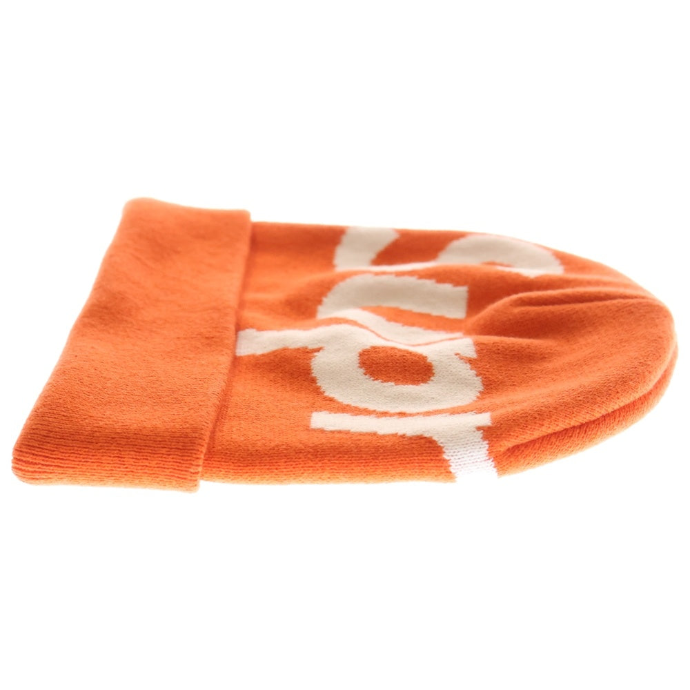 SUPREME(シュプリーム) 24AW Big Logo Beanie ビッグロゴビーニー ニットキャップ オレンジ