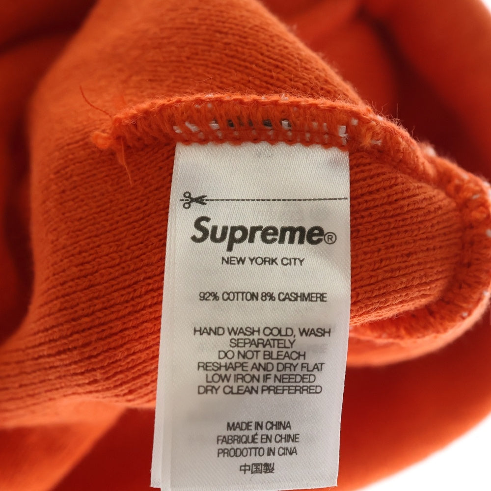 SUPREME(シュプリーム) 24AW Big Logo Beanie ビッグロゴビーニー ニットキャップ オレンジ
