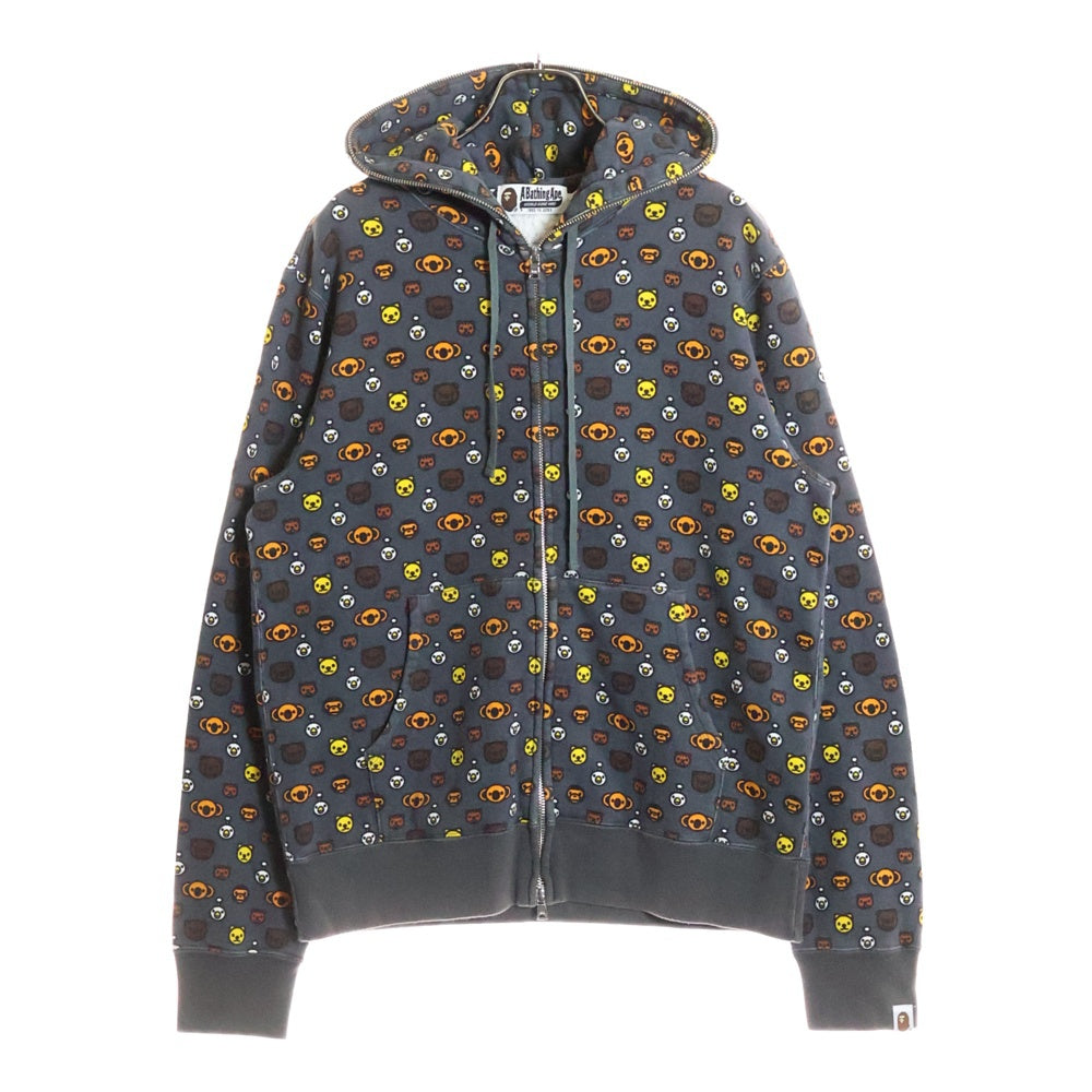 アベイシングエイプ ベイビーマイロ ジップパーカー A BATHING APE(アベイシングエイプ) ベイビーマイロ モノグラム