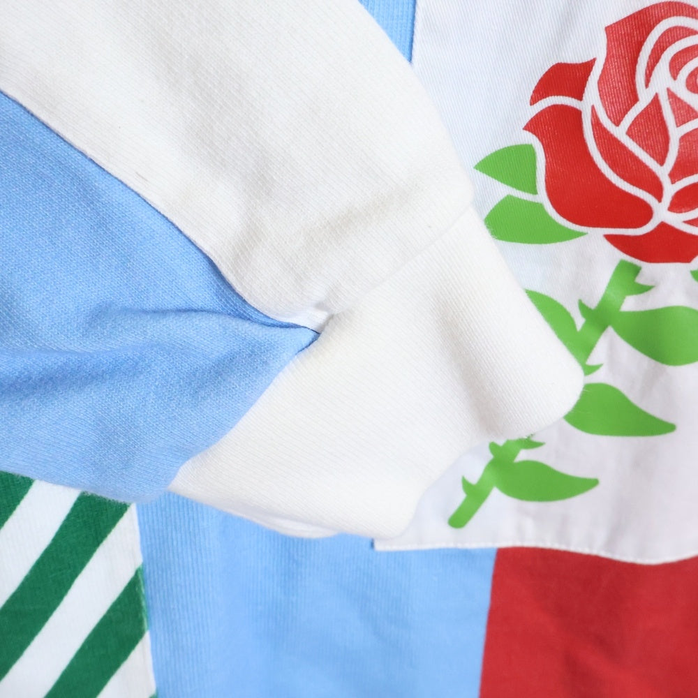 SUPREME(シュプリーム) 23AW ROSE RUGBY ローズラグビー ワッペンロゴラガーシャツ マルチカラー