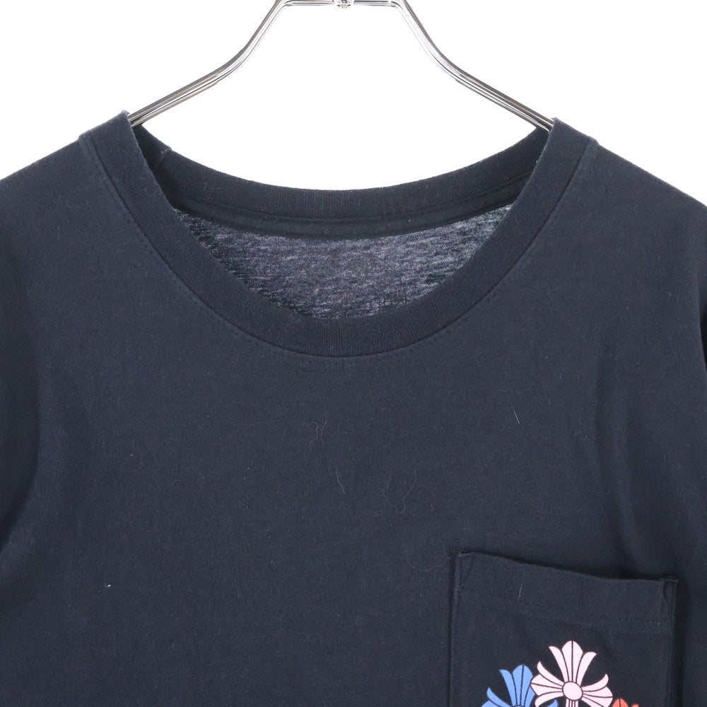CHROME HEARTS(クロムハーツ) MLTCOL CEM CRS T-SHRT マルチセメタリークロスプリント 半袖Tシャツ カットソー ブラック