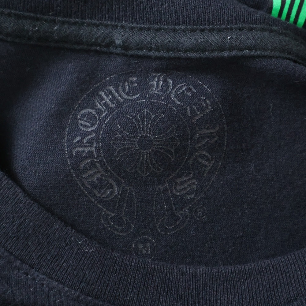 CHROME HEARTS(クロムハーツ) MLTCOL CEM CRS T-SHRT マルチセメタリークロスプリント 半袖Tシャツ カットソー ブラック