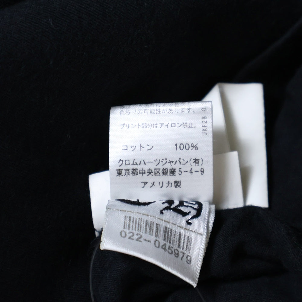 CHROME HEARTS(クロムハーツ) MLTCOL CEM CRS T-SHRT マルチセメタリークロスプリント 半袖Tシャツ カットソー ブラック