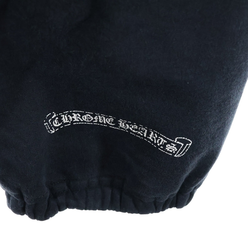CHROME HEARTS(クロムハーツ) SWEAT PANTS サイドロゴプリントロングパンツ ブラック