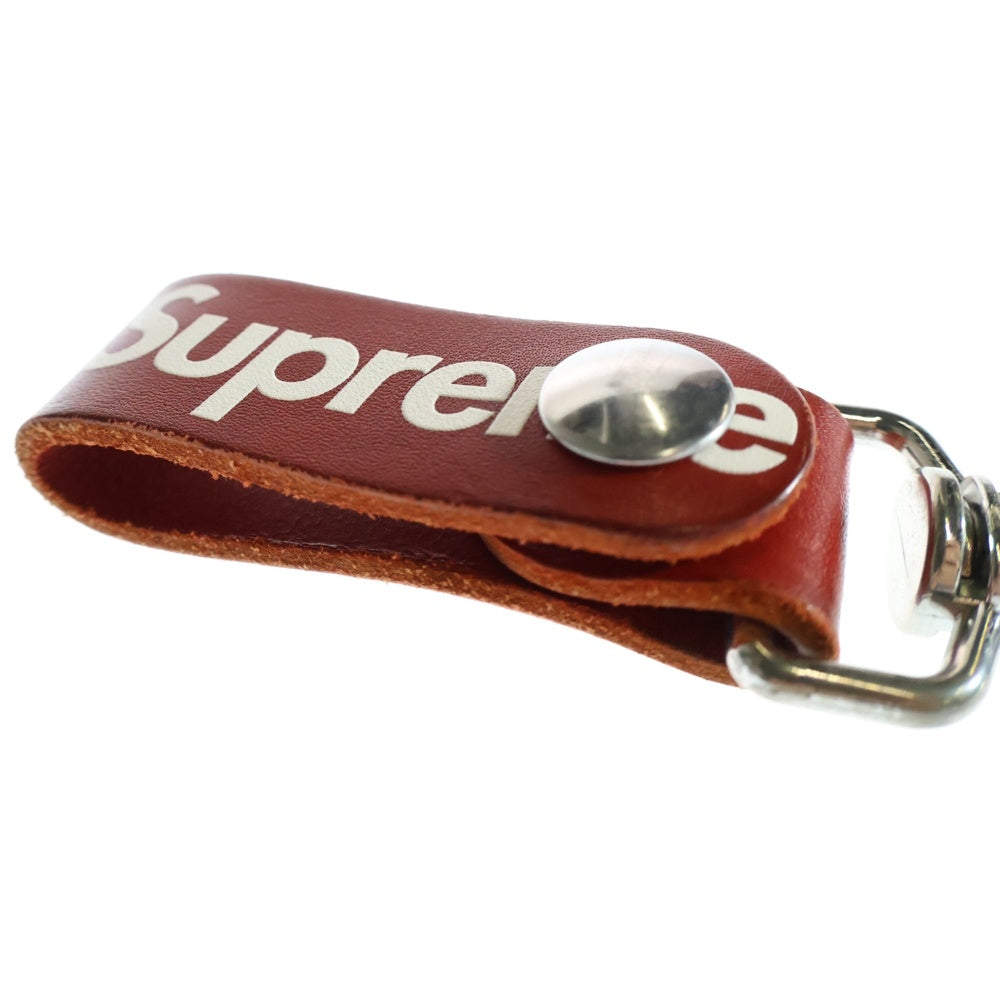 SUPREME(シュプリーム) 21SS Key Case Leather Loop レザーキーホルダー