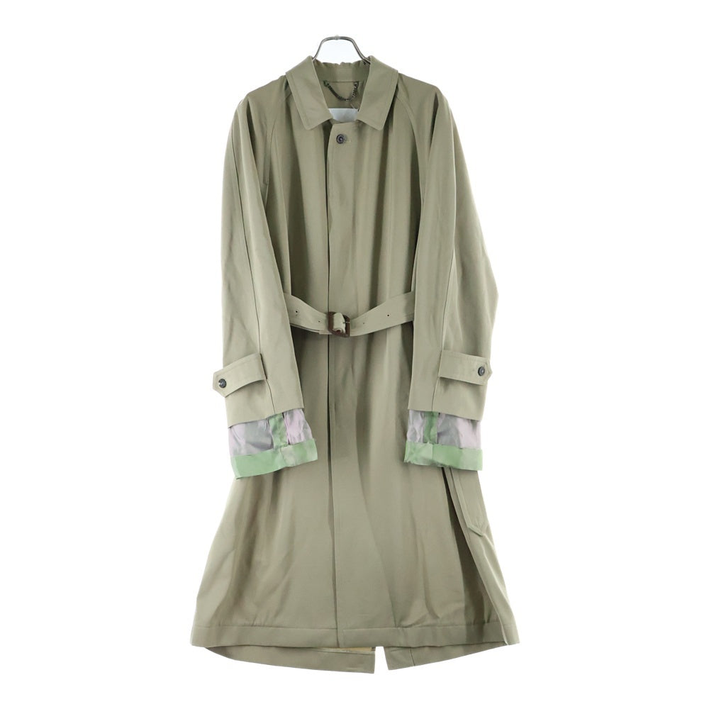 Maison Martin Margiela(メゾンマルタンマルジェラ) 24SS Wool Gabardine Trench Coat ウールトレンチコート ベージュ S67AH0043 M35062