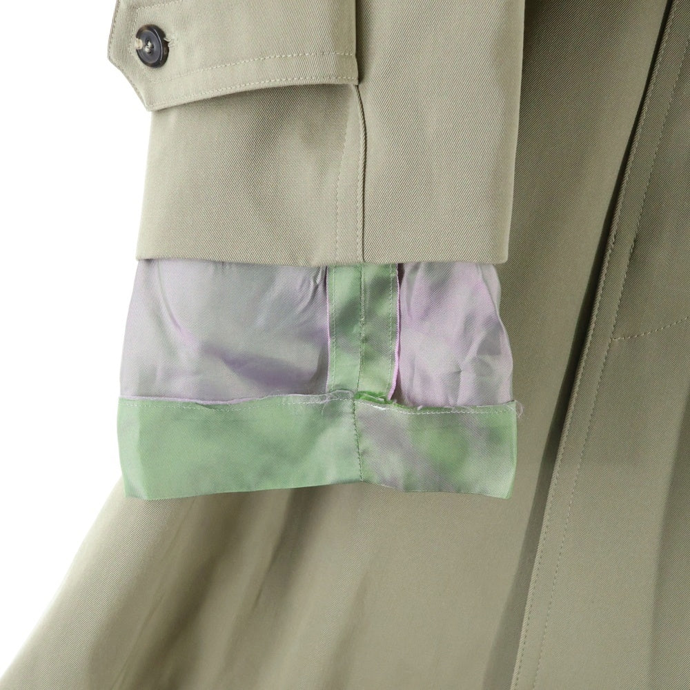 Maison Martin Margiela(メゾンマルタンマルジェラ) 24SS Wool Gabardine Trench Coat ウールトレンチコート ベージュ S67AH0043 M35062