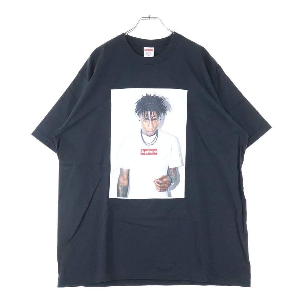 SUPREME(シュプリーム) 23AW NBA Young Boy Tee ヤングボーイ フォトプリント クルーネック 半袖Tシャツ カットソー ブラック