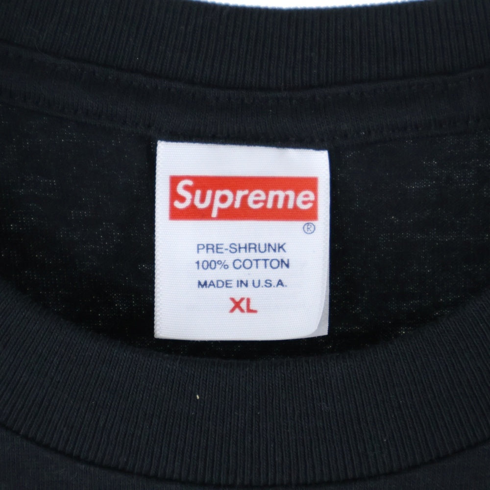 SUPREME(シュプリーム) 23AW NBA Young Boy Tee ヤングボーイ フォトプリント クルーネック 半袖Tシャツ カットソー ブラック