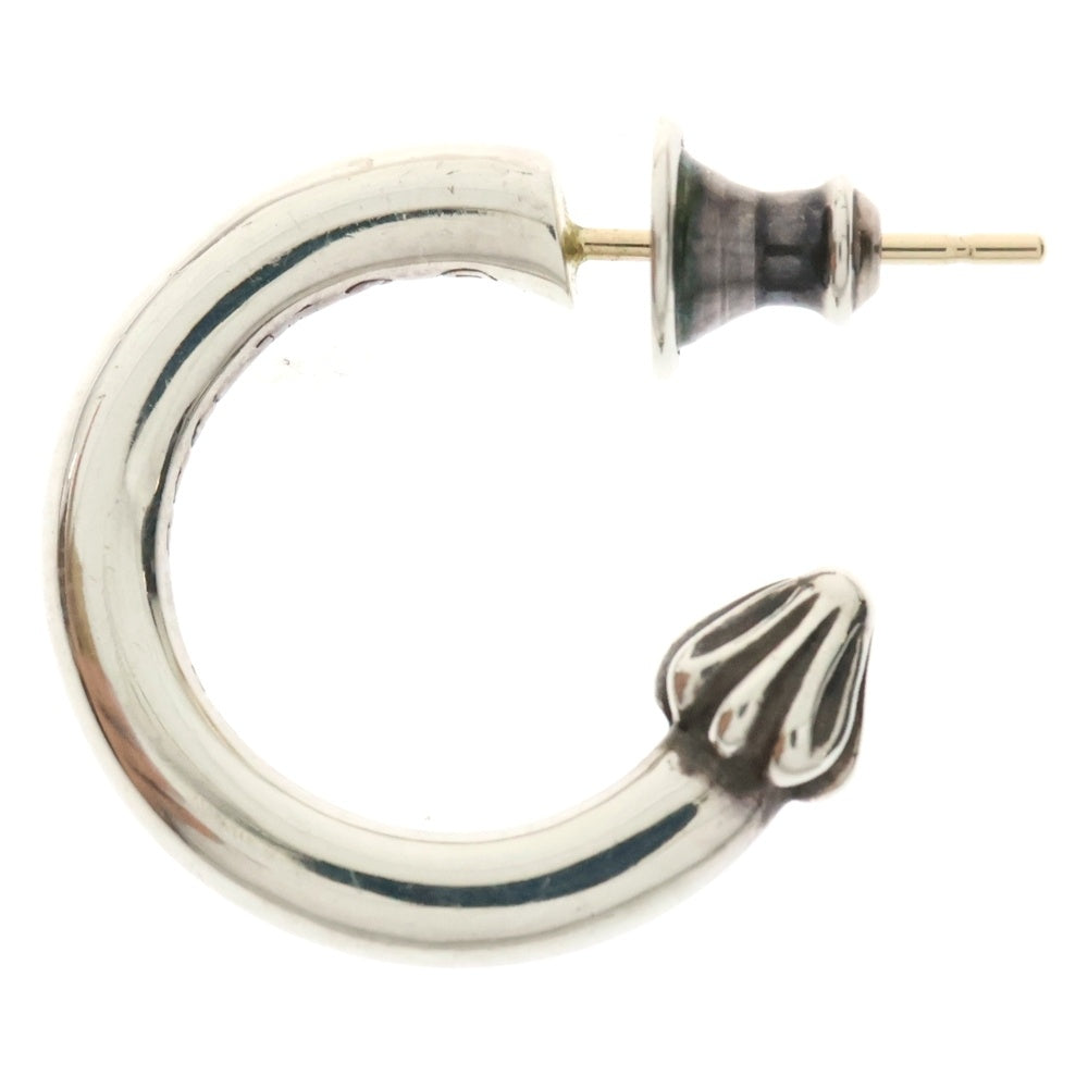CHROME HEARTS(クロムハーツ) HOOP PLAIN プレーン フープピアス シルバー BCA101