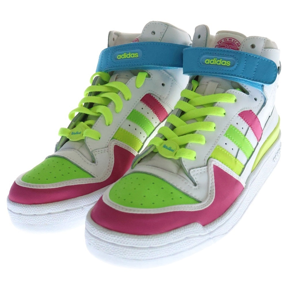 adidas(アディダス) 【2008年製】 FORUM MID 25th Anniversary Model 676280 フォーラムミッド 25周年記念 ミッドカットスニーカー マルチカラー US9.5 /27.5cm