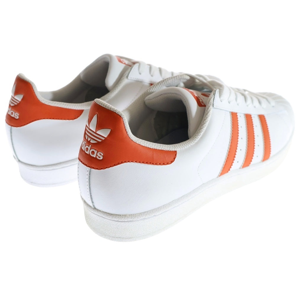 adidas(アディダス) SUPERSTAR スーパースター ローカットスニーカー ホワイト/オレンジ US11/29cm