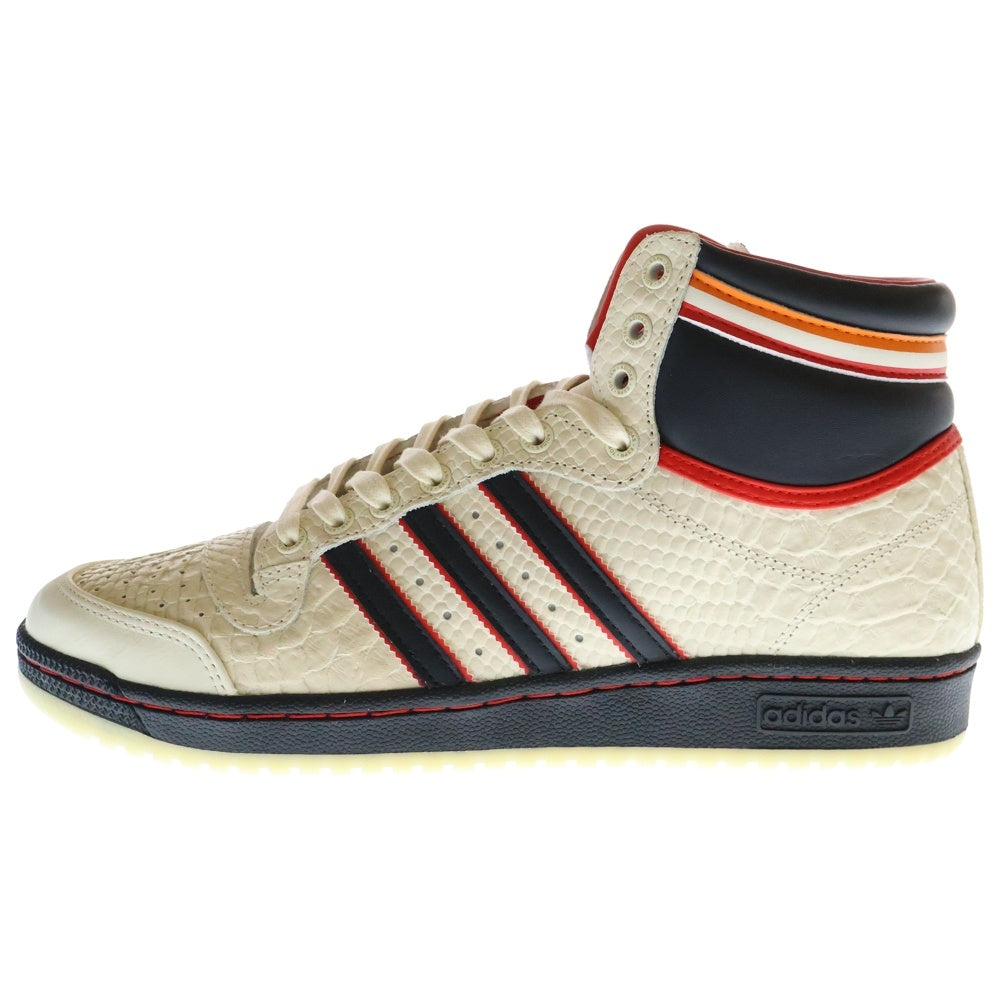 adidas(アディダス) ×ESPN TOP TEN HI SPORTS CENTER GZ1072 トップテン スポーツセンター ハイカットスニーカー ホワイト/ブラック US10.5/28.5cm