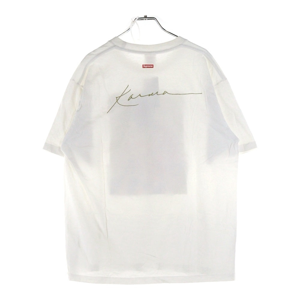 SUPREME(シュプリーム) 20AW Pharoah Sanders Tee ファラオ サンダース フォトプリント クルーネック 半袖Tシャツ カットソー ホワイト