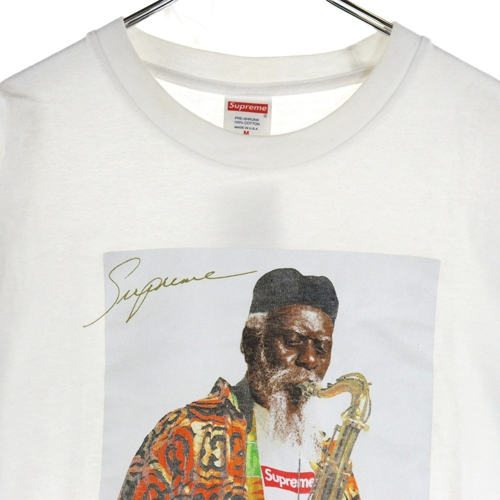 SUPREME(シュプリーム) 20AW Pharoah Sanders Tee ファラオ サンダース フォトプリント クルーネック 半袖Tシャツ カットソー ホワイト