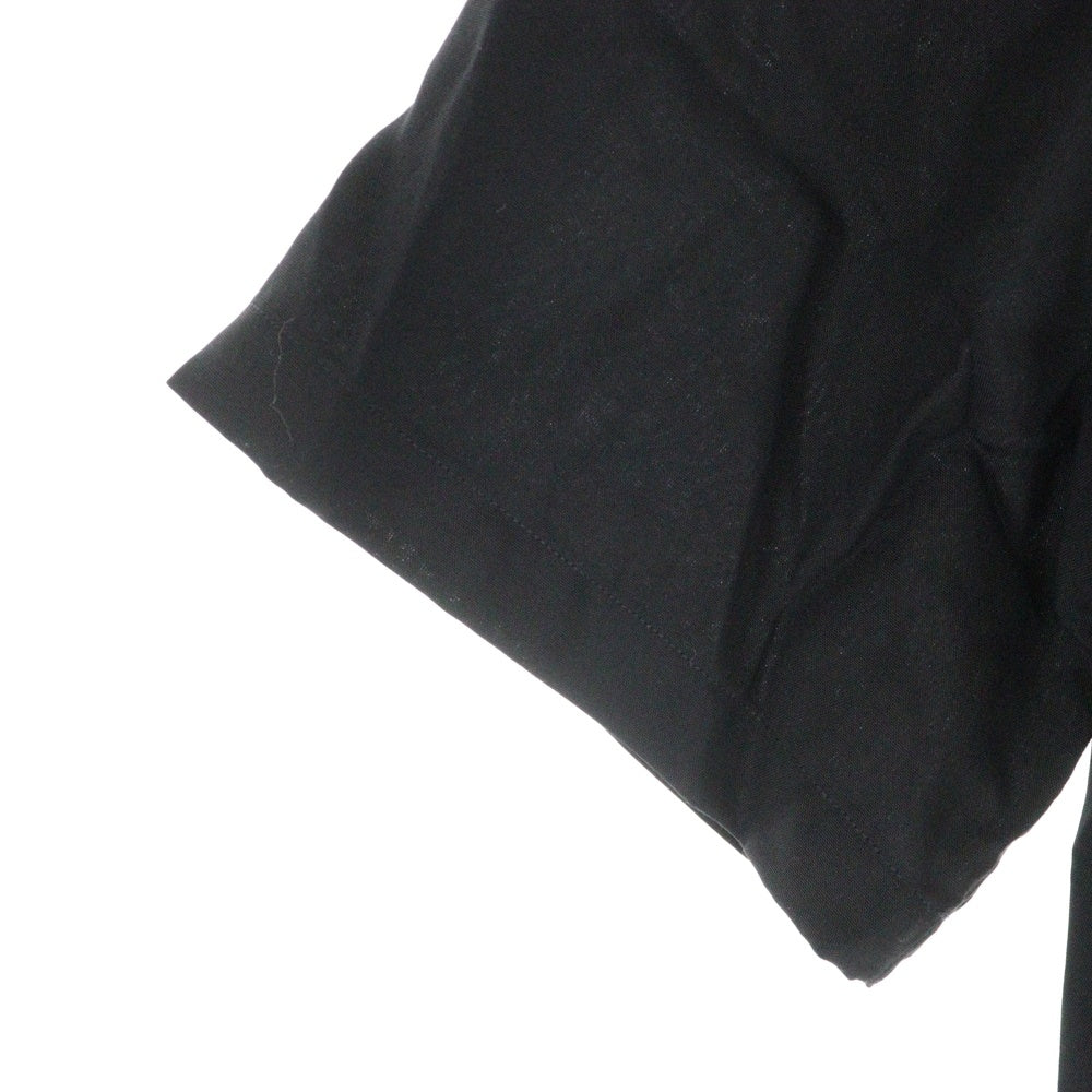 WACKO MARIA(ワコマリア) ×MINEDENIM 50s Shirt マインデニム 50s半袖シャツ ブラック/ブラウン 23MND-WM001-10-M2