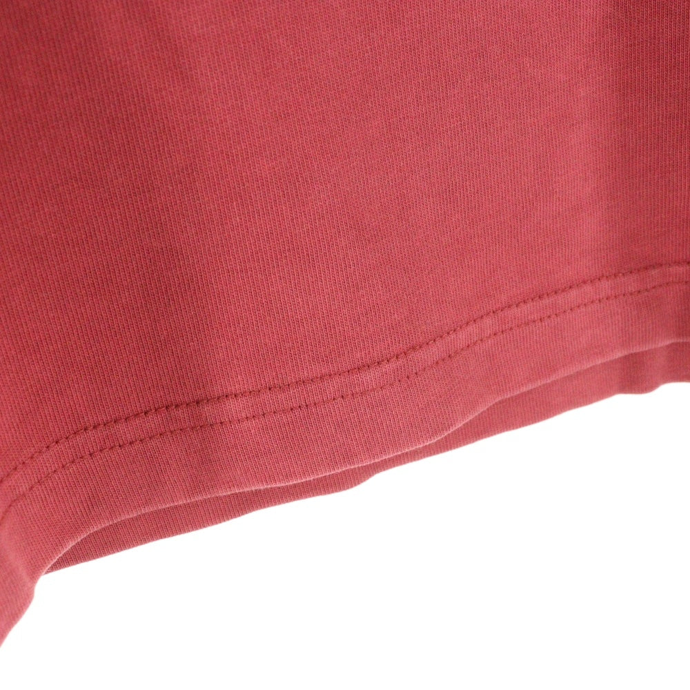 WIND AND SEA(ウィンダンシー) 23SS P-DYE L/S TEE プリントロゴ 長袖Tシャツ カットソー レッド WDS-O-SEA-23-Q3-CS-01 SEA