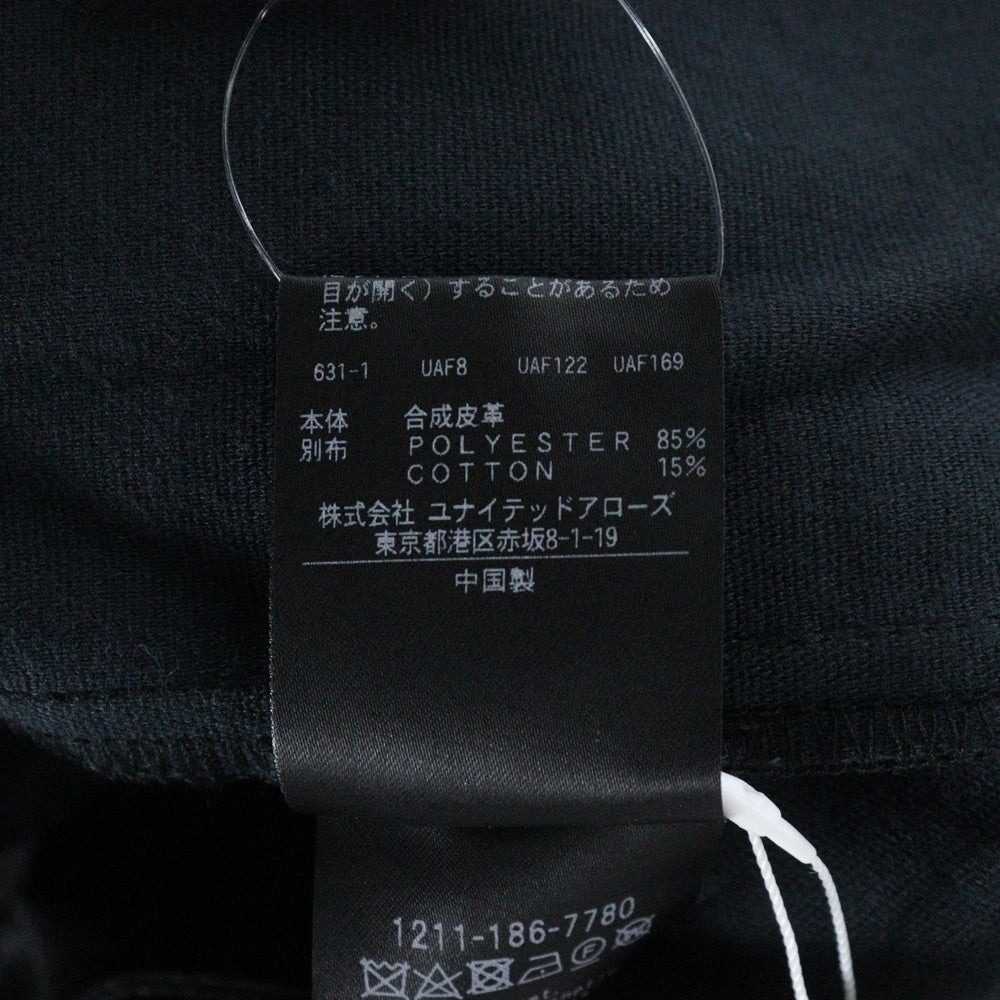 BEAUTY&YOUTH UNITED ARROWS(ビューティーアンドユースユナイテッドアローズ) フェイクレザー 長袖シャツ ブラック 1211-186-7780