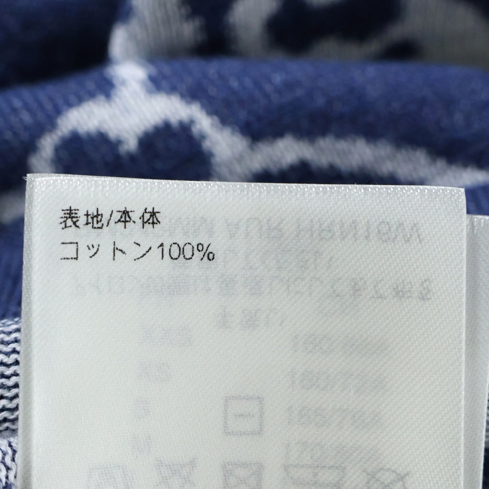 LOUIS VUITTON(ルイヴィトン) モノグラム フィッシュネット クルーネック半袖ニットセーター RM242MM