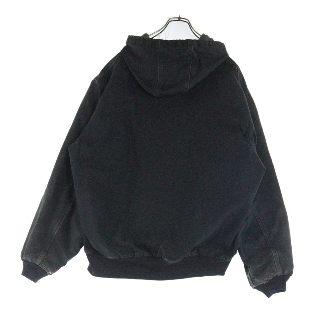 CARHARTT(カーハート) 00's アクティブジャケット 裏地ボア フーディージャケット ブラック