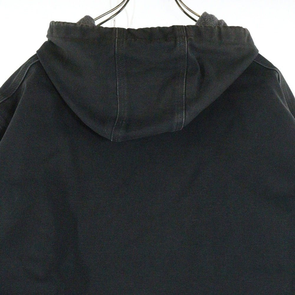 CARHARTT(カーハート) 00's アクティブジャケット 裏地ボア フーディージャケット ブラック
