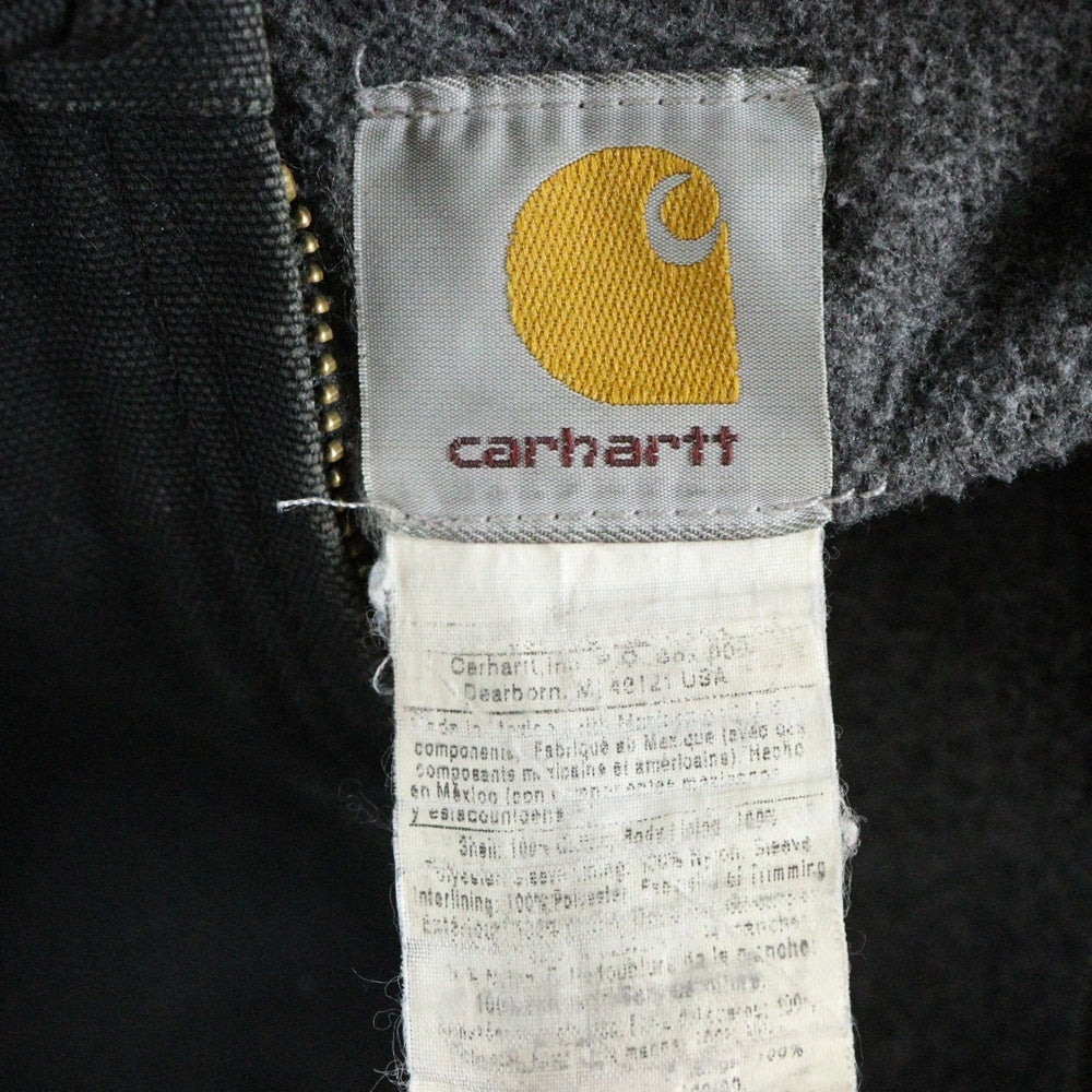 CARHARTT(カーハート) 00's アクティブジャケット 裏地ボア フーディージャケット ブラック