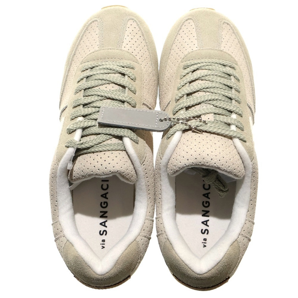 Sangacio(サンガッチョ) MOM GREIGE マムグレージュ ローカットスニーカー ベージュ US7.5/25.5cm