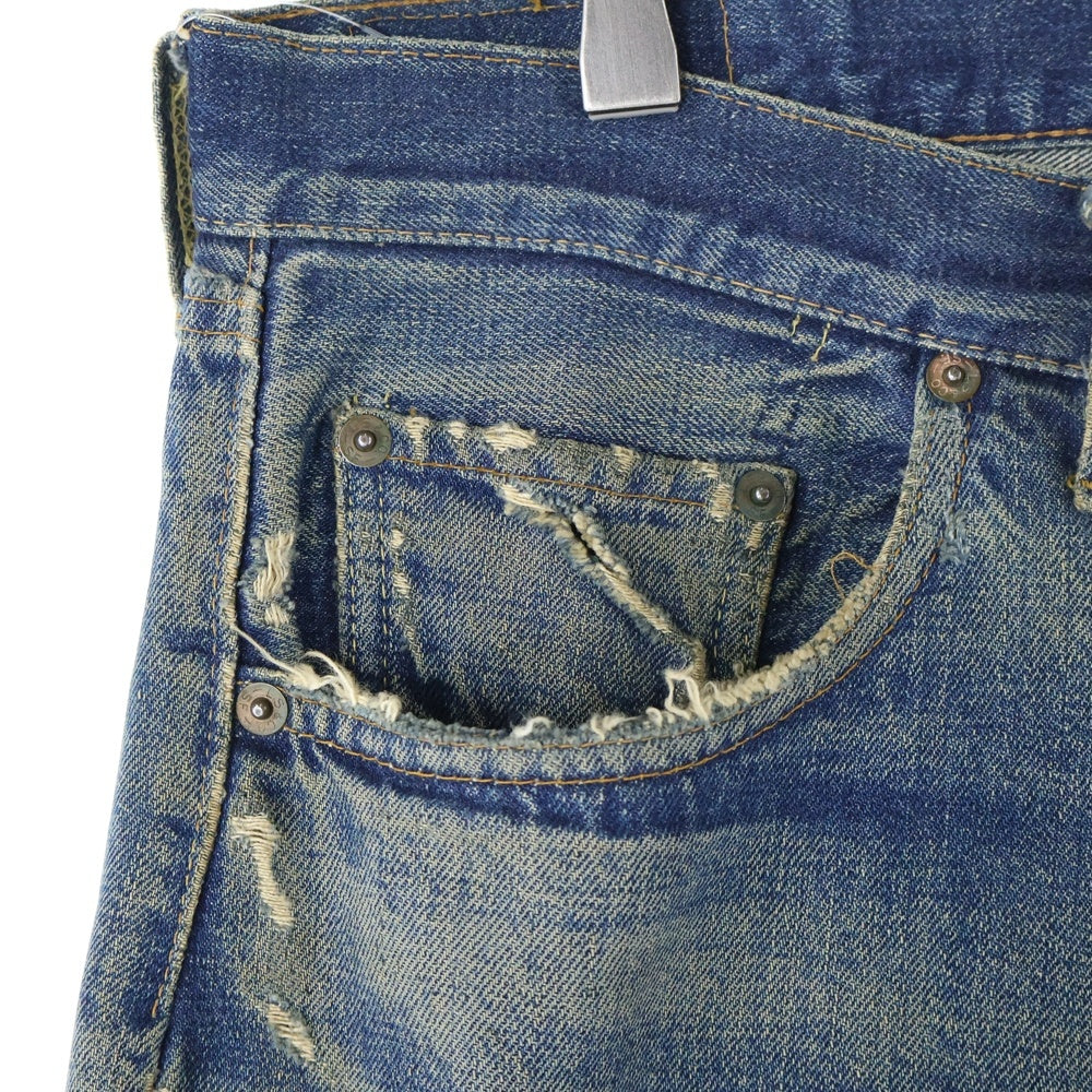 Levi's(リーバイス) 70S VINTAGE 501 66前期 スモールe ボタン裏6 通常R デニムパンツ インディゴ