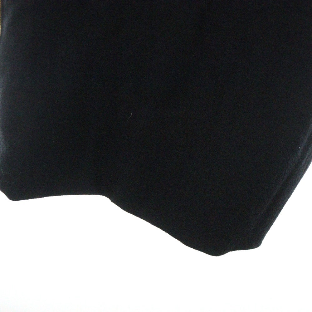 Yohji Yamamoto POUR HOMME(ヨウジヤマモト プールオム) 00AW ゴールドライン付きウールワイドパンツ スラックス ブラック HT-P08-116