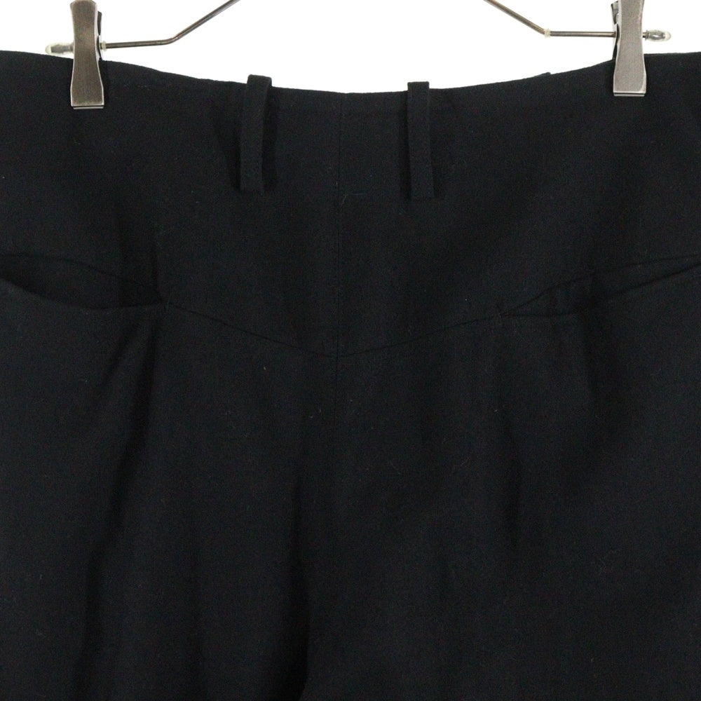 Yohji Yamamoto POUR HOMME(ヨウジヤマモト プールオム) 00AW ウールワイドスラックス ブラック HT-P07-116