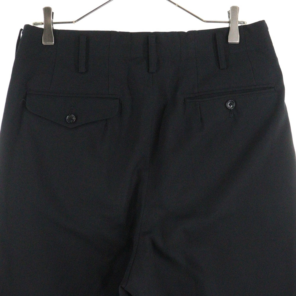 Yohji Yamamoto POUR HOMME(ヨウジヤマモト プールオム) 99SS サイドバックル付き テーパードスラックス ブラック HC-P46-114