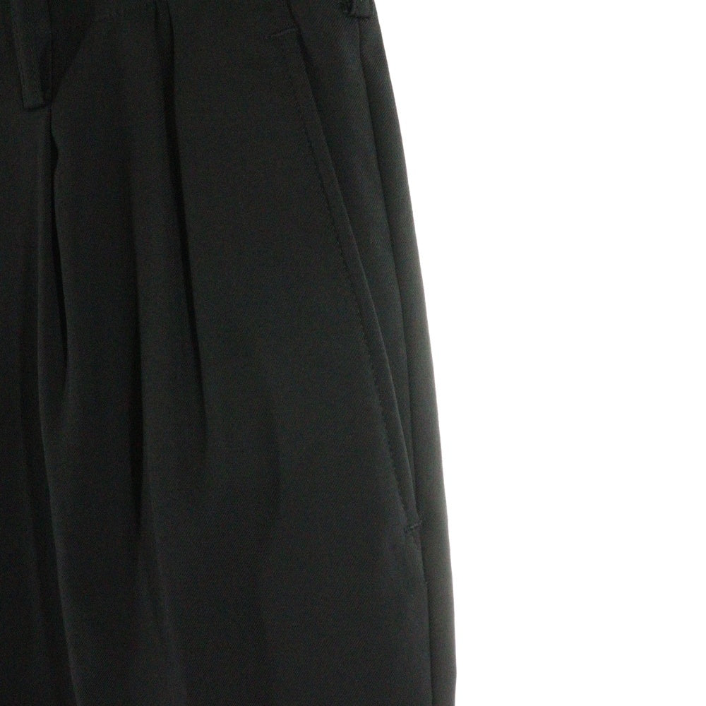 Yohji Yamamoto POUR HOMME(ヨウジヤマモト プールオム) 99SS サイドバックル付き テーパードスラックス ブラック HC-P46-114