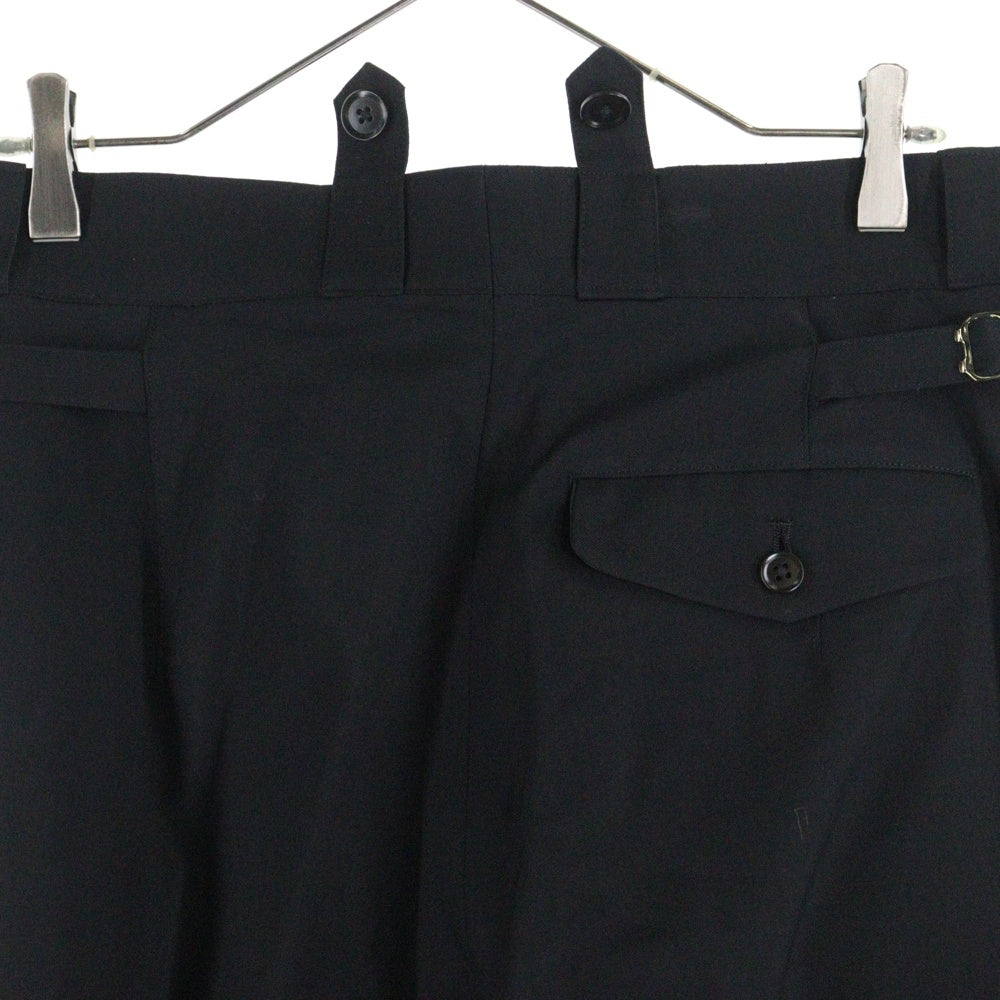 Yohji Yamamoto POUR HOMME(ヨウジヤマモト プールオム) 99SS カップルズ期 ウールバルーンパンツ スラックス ブラック HC-P13-114
