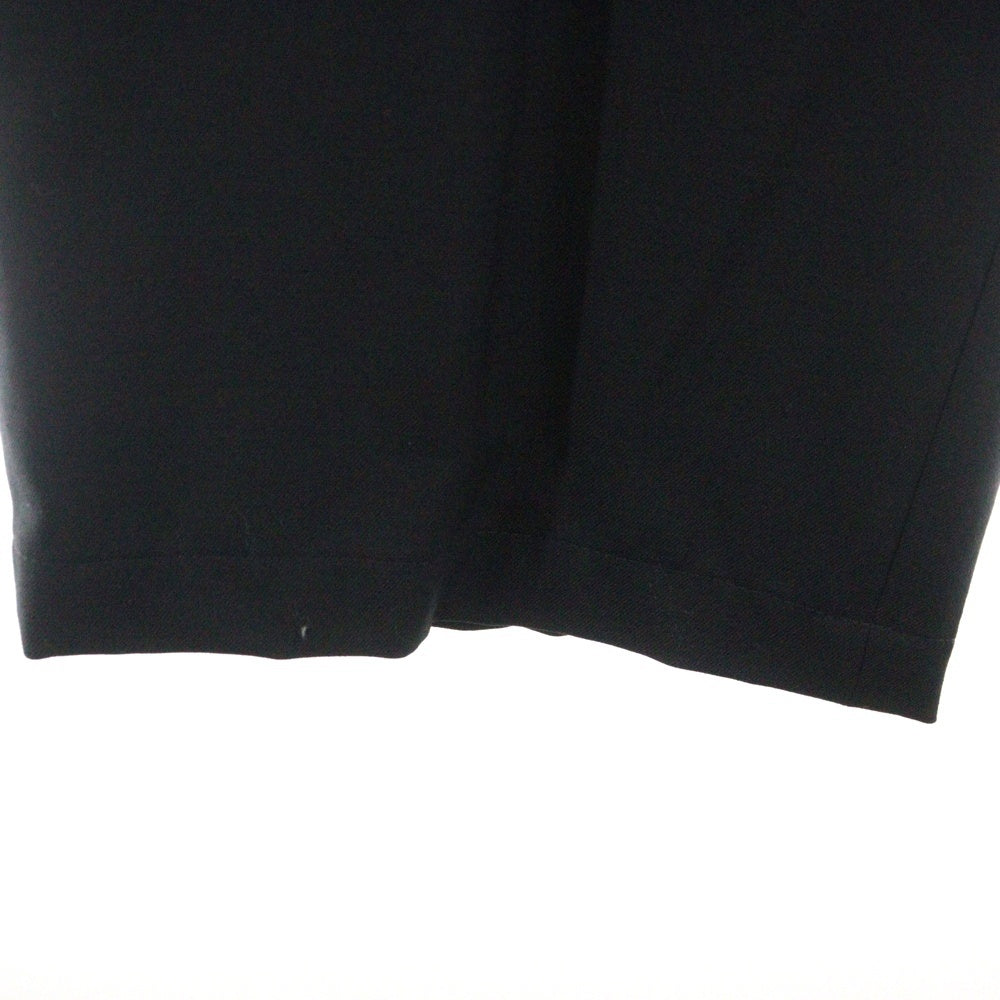 Yohji Yamamoto POUR HOMME(ヨウジヤマモト プールオム) 00SS ウールスラックスパンツ トラウザー ブラック HN-P01-191