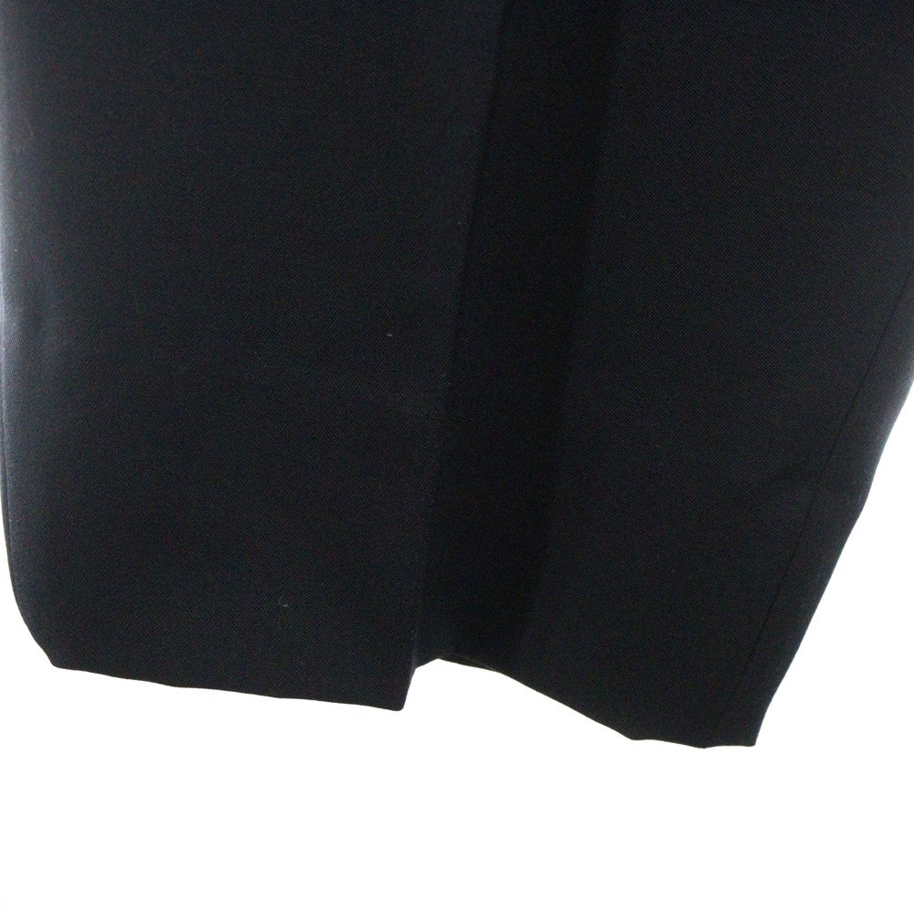 Yohji Yamamoto POUR HOMME(ヨウジヤマモト プールオム) 99SS ウールストレートパンツ スラックス ブラック HC-P06-114