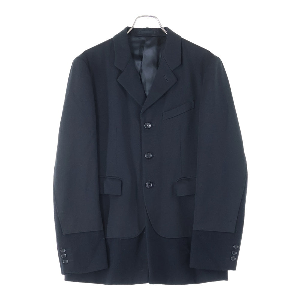COMME des GARCONS HOMME PLUS(コムデギャルソンオムプリュス) 00AW ドッキングロック期 ドッキング テーラードジャケット ブラック PJ-04049M