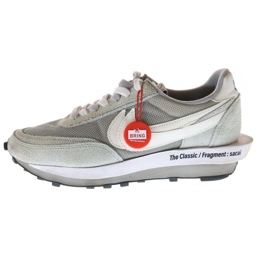 NIKE(ナイキ) ×sacai ×FRAGMENT LD WAFFLE SF DH2684-001 サカイ フラグメント エルディワッフル ローカットスニーカー グレー US9/27cm