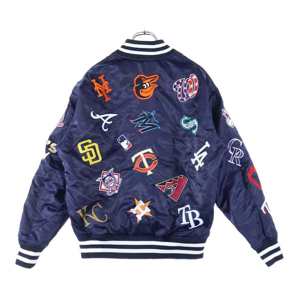 F.C.R.B./F.C.Real Bristol/FCRB(エフシーアールビー/エフシーレアルブリストル) ×FANATICS MLB TOUR ALLTEAM REVERSIBLE メジャーリーグチームスタジャン リバーシブル MM23-NY-1F12