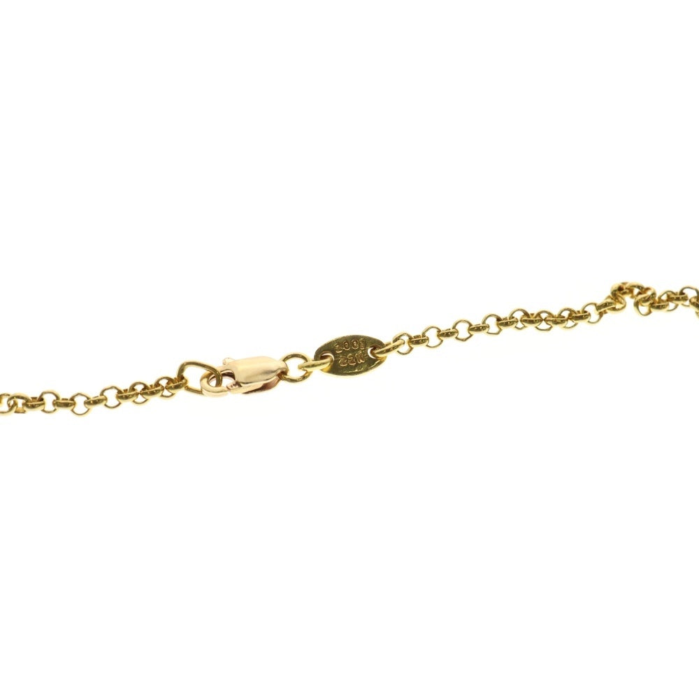 CHROME HEARTS(クロムハーツ) 22K NECKCHAIN R18 ロールチェーンネックレス 18inch ゴールド BCA010